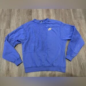 Nike Patchwork Pullover Sweatshirt